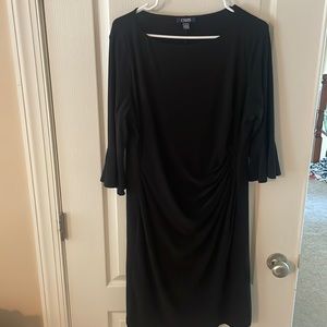 Chaps XL black dress